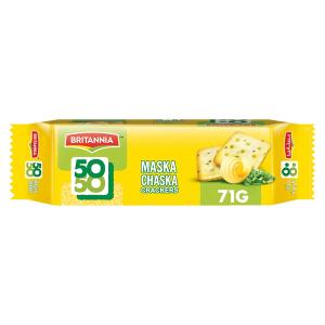 Britannia 50-50 Biscuits Maska 71g
