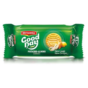 Britannia Good Day Pista And Almond Cookies 72g