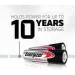 Energizer E91 Bp8 Max 1.5V Alkaline Battery - Aa, Pack Of 8