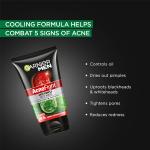 Garnier Men, Anti-Pimple Face Wash, Repairs Skin & Balances Oils, AcnoFight, 100 g