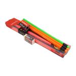 Nataraj Fluro Eraser Tipped Pencil