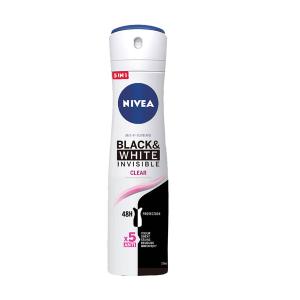 Nivea Black and white Clear Body Spray 200ml